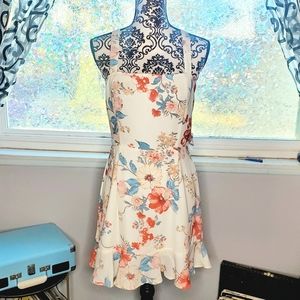 NWT floral corset dress